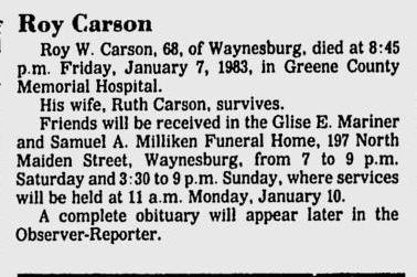 Roy Carson
